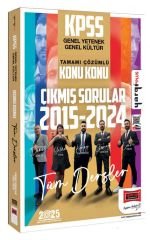 Yargı 2025 KPSS Genel Yetenek Genel Kültür Çıkmış Sorular 2015-2024 Konu Konu Çözümlü Yargı Yayınları