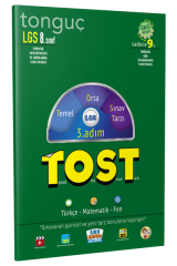 Tonguç 8. Sınıf LGS TOST 3. Adım Türkçe-Matematik-Fen Tonguç Akademi