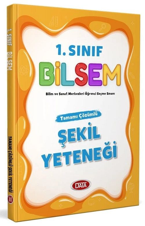 Data 1. Sınıf BİLSEM Hazırlık Şekil Yeteneği Data Yayınları