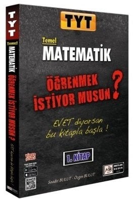 Mutlak Değer YKS TYT Temel Matematik Öğrenmek İstiyor musun? 1. Kitap Mutlak Değer Yayınları