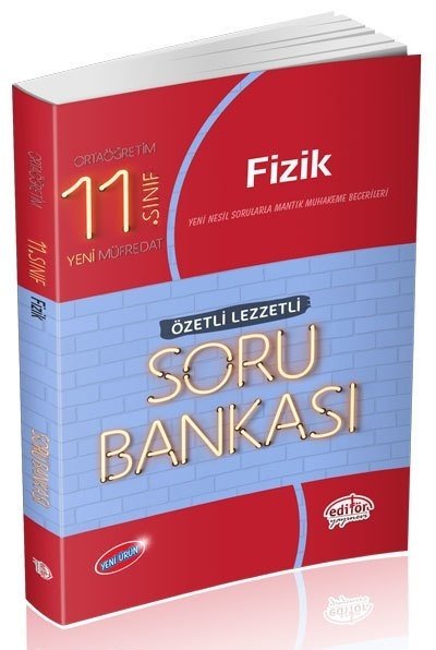 Editör 11. Sınıf Fizik Özetli Lezzetli Soru Bankası Editör Yayınları