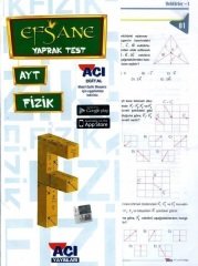 Açı Yayınları YKS AYT Fizik Yaprak Test Açı Yayınları