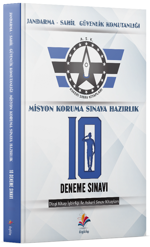 Dizgi Kitap Jandarma Sahil Güvenlik Komutanlığı Misyon Koruma 10 Deneme Dizgi Kitap