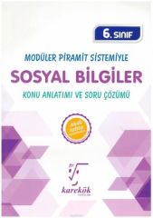 Karekök 6. Sınıf Sosyal Bilgiler MPS Konu Anlatımlı Soru Bankası Karekök Yayınları