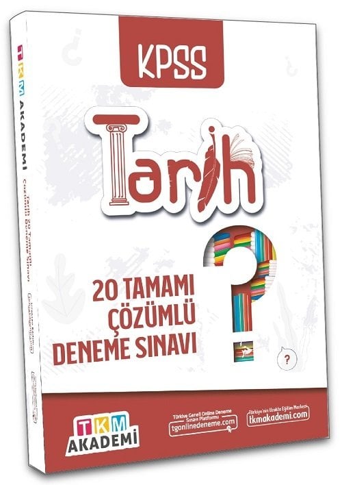 TKM Akademi KPSS Tarih 20 Deneme Çözümlü TKM Akademi