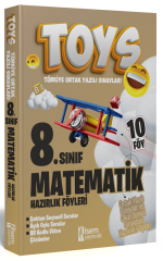 İsem 8. Sınıf Matematik TOYS Hazırlık Föyleri İsem Yayıncılık