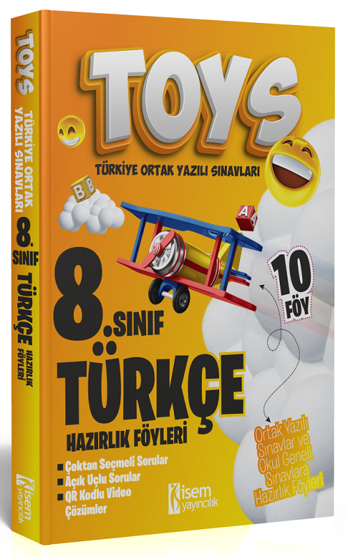 İsem 8. Sınıf Türkçe TOYS Hazırlık Föyleri İsem Yayıncılık