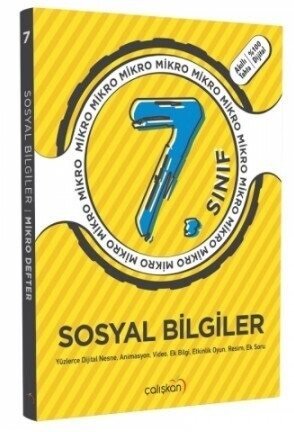 Çalışkan 7. Sınıf Sosyal Bilgiler Mikro Defter Çalışkan Yayınları