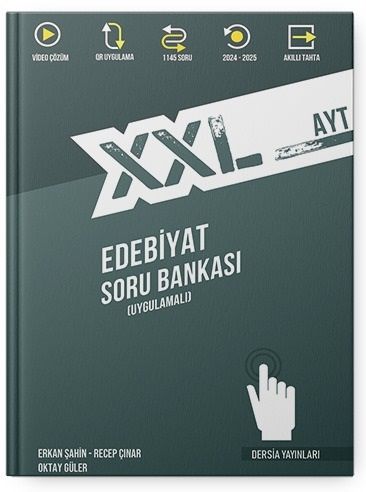 Dersia YKS AYT Edebiyat XXL Soru Bankası Dersia Yayınları