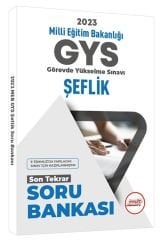 Hangi Akademi 2023 GYS MEB Milli Eğitim Bakanlığı Şeflik Son Tekrar Soru Bankası Görevde Yükselme Hangi Akademi