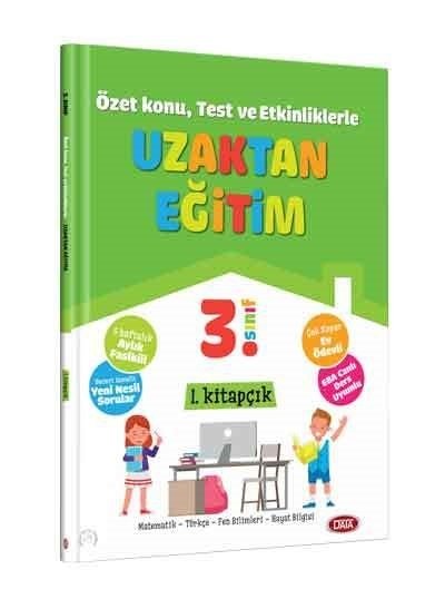 Data 3. Sınıf Uzaktan Eğitim Konu Özetli Soru Bankası 1. Kitapçık Data Yayınları