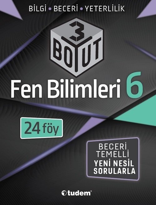 Tudem 6. Sınıf Fen Bilimleri 3 Boyut Soru Bankası Tudem Yayınları