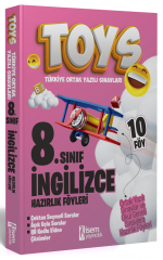 İsem 8. Sınıf İngilizce TOYS Hazırlık Föyleri İsem Yayıncılık