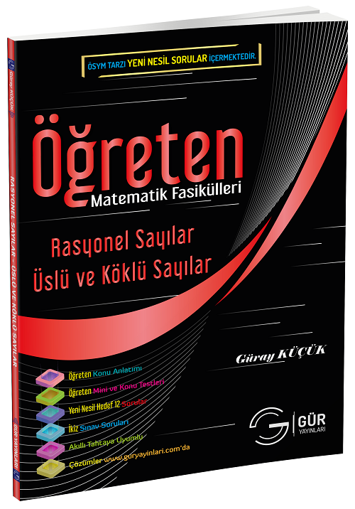 Gür Öğreten Matematik Fasikülleri - Rasyonel Sayılar Üslü ve Köklü Sayılar Gür Yayınları