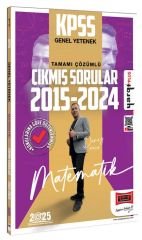 Yargı 2025 KPSS Matematik Çıkmış Sorular 2015-2024 Konularına Göre Çözümlü - Deniz Atalay Yargı Yayınları