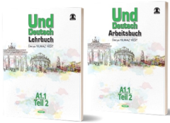 Kurmay ELT Almanca Und Deutsch Lehrbuch + Arbeıtsbuch A1.1 Teil 2 (2 Kitap Set) Kurmay ELT Yayınları