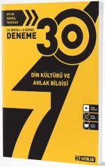 Hız Yayınları 7. Sınıf Din Kültürü ve Ahlak Bilgisi 30 Deneme Hız Yayınları