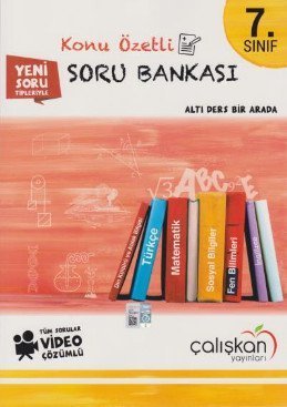 Çalışkan 7. Sınıf Tüm Dersler Konu Özetli Soru Bankası Çalışkan Yayınları