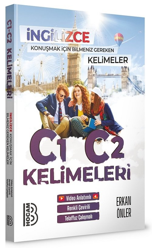 Erkan Önler İngilizce Konuşturan C1-C2 Kelimeleri - Erkan Önler Erkan Önler Yayınları