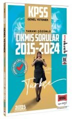 Yargı 2025 KPSS Türkçe Çıkmış Sorular 2015-2024 Konularına Göre Çözümlü - Yelda Ünal Yargı Yayınları