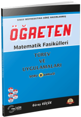 Gür Öğreten Matematik Fasikülleri - Türev ve Uygulamaları Soru Bankası Gür Yayınları