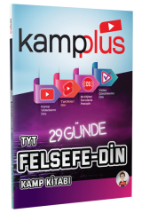 Kampplus YKS TYT Felsefe - Din Kampplus 29 Günde Kamp Kitabı Kampplus