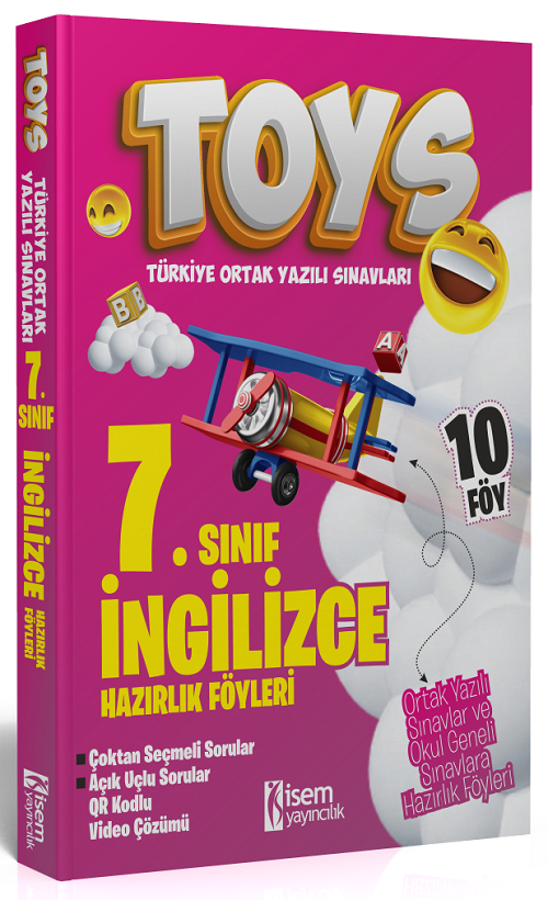 İsem 7. Sınıf İngilizce TOYS Hazırlık Föyleri İsem Yayıncılık