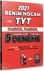 Benim Hocam 2021 YKS TYT 5 Deneme Fasikül Video Çözümlü Benim Hocam Yayınları