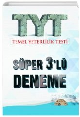 SÜPER FİYAT - Altıntest YKS TYT Süper 3 lü Deneme Altıntest Yayınları