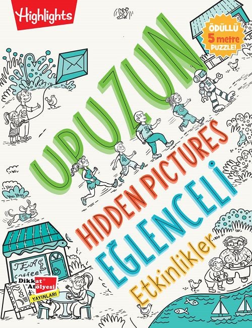 Dikkat Atölyesi Highlights Upuzun Hidden Pictures Eğlenceli Etkinlikler Dikkat Atölyesi Yayınları