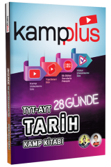 Kampplus YKS TYT AYT Tarih Kampplus 28 Günde Kamp Kitabı Kampplus