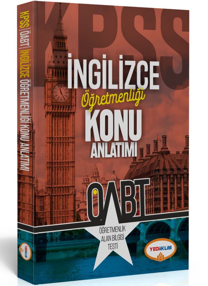 Yediiklim 2019 ÖABT İngilizce Öğretmenliği Konu Anlatımı Yediiklim Yayınları