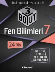 Tudem 7. Sınıf Fen Bilimleri 3 Boyut Soru Bankası Tudem Yayınları