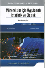 Palme Mühendisler için uygulamalı İstatistik ve Olasılık - Esra Dalan Yıldırım, Şule Ayar Özbal Palme Akademik Yayınları