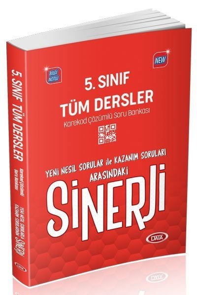 SÜPER FİYAT - Data 5. Sınıf Tüm Dersler Sinerji Soru Bankası Çözümlü Data Yayınları