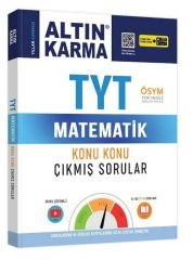 Altın Karma YKS TYT Matematik Konu Konu Çıkmış Sorular Video Çözümlü Altın Karma Yayınları