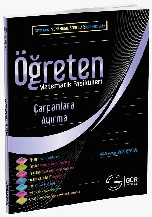 Gür Öğreten Matematik Fasikülleri - Çarpanlara Ayırma Gür Yayınları