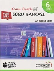 Çalışkan 6. Sınıf Tüm Dersler Konu Özetli Soru Bankası Çalışkan Yayınları