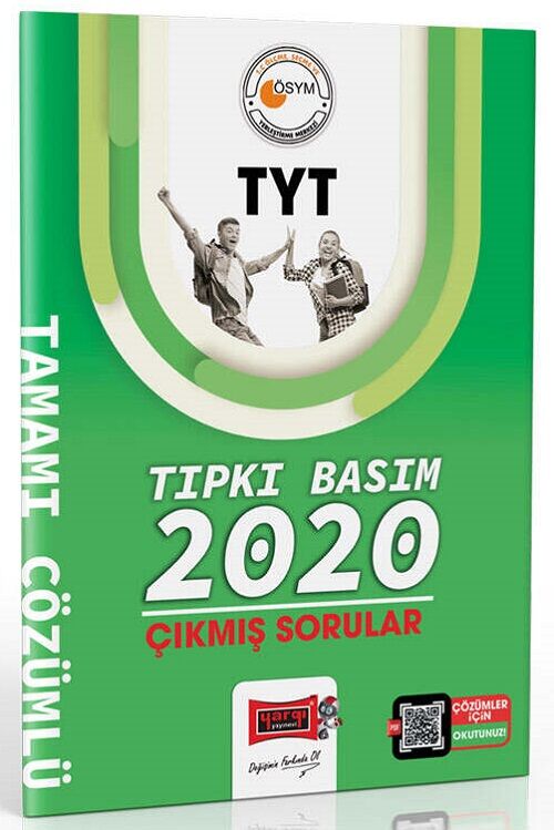 Yargı 2020 YKS TYT Tıpkı Basım Çıkmış Sorular Çözümlü Yargı Yayınları