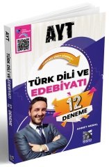 Modus YKS AYT Türk Dili ve Edebiyatı 12 Deneme Video Çözümlü - Ahmet Meral Modus Yayınları