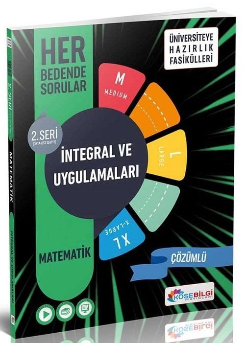 Köşebilgi YKS TYT AYT Matematik İntegral ve Uygulamaları Her Bedende Sorular 2. Seri Video Çözümlü Köşebilgi Yayınları