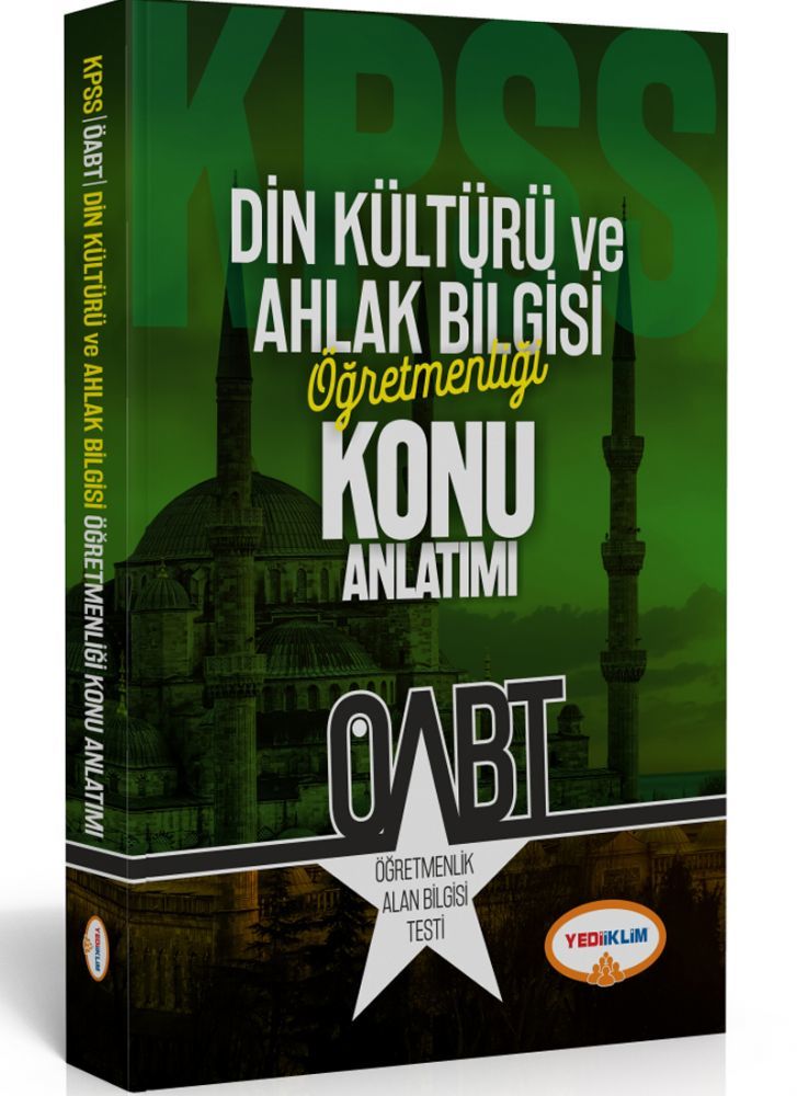 Yediiklim 2019 ÖABT Din Kültürü Öğretmenliği Konu Anlatımı Yediiklim Yayınları