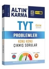 Altın Karma YKS TYT Problemler Konu Konu Çıkmış Sorular Video Çözümlü Altın Karma Yayınları