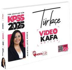 Hoca Kafası 2025 KPSS Türkçe Video Kafa Notlar - Öznur Saat Yıldırım Hoca Kafası Yayınları