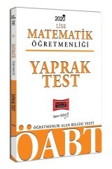 Yargı 2020 ÖABT Lise Matematik Öğretmenliği Yaprak Test Yargı Yayınları