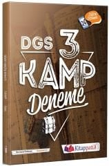 Kitappatik DGS KAMP 3 Deneme Dijital Çözümlü Kitappatik Yayınları