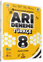 Arı Yayınları 8. Sınıf Türkçe Arı Deneme Seti Arı Yayınları