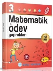 Mutlu 3. Sınıf Matematik Ödev Yaprakları Video Çözümlü Mutlu Yayınları