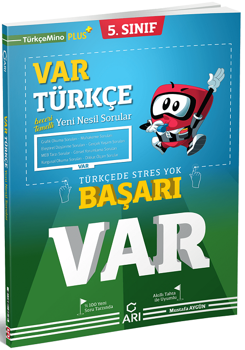 Arı Yayınları 5. Sınıf Türkçe VAR Soru Bankası Arı Yayınları