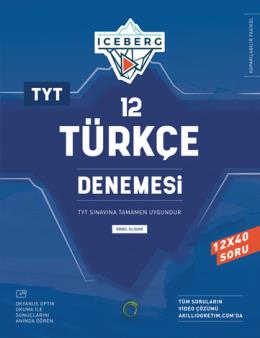 Okyanus YKS TYT Türkçe Iceberg 12 Deneme Okyanus Yayınları